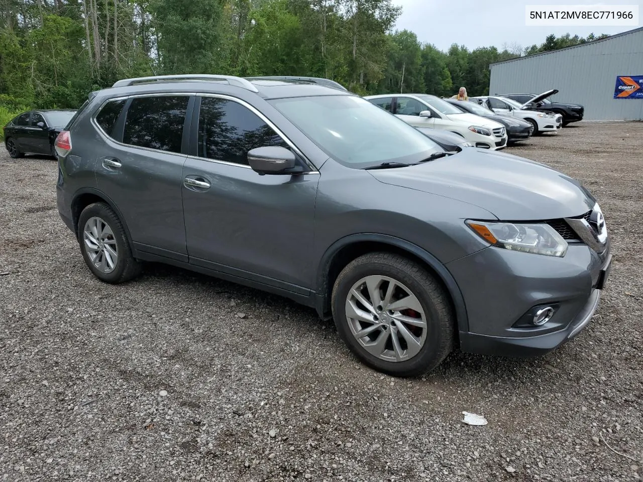 5N1AT2MV8EC771966 2014 Nissan Rogue S