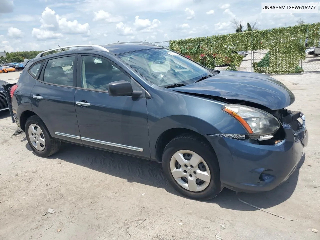 2014 Nissan Rogue Select S VIN: JN8AS5MT3EW615277 Lot: 65107764