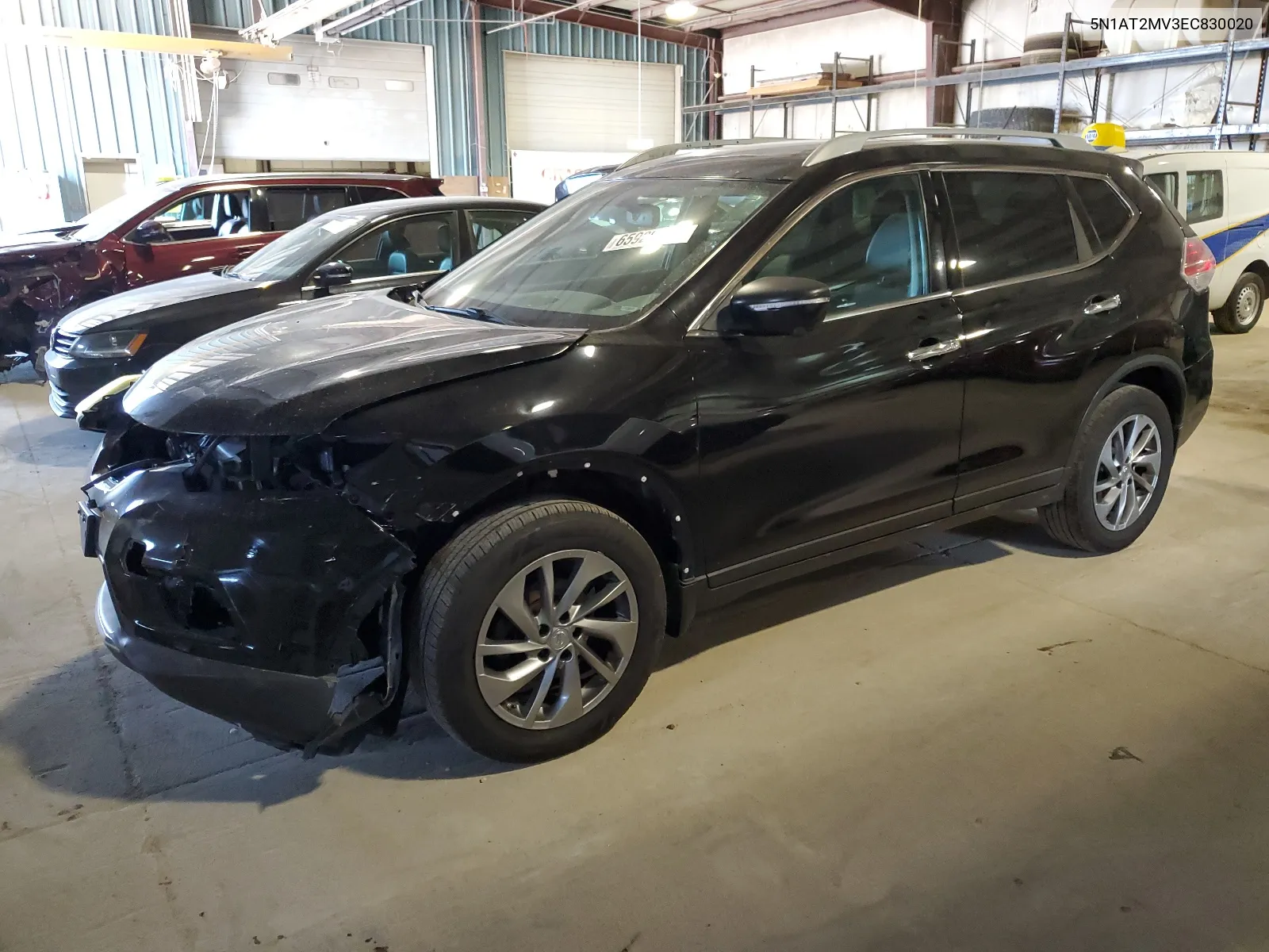 2014 Nissan Rogue S VIN: 5N1AT2MV3EC830020 Lot: 65929824