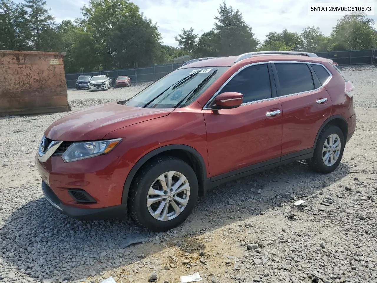 2014 Nissan Rogue S VIN: 5N1AT2MV0EC810873 Lot: 66586124