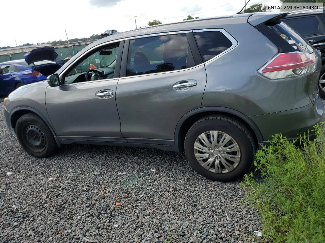 2014 Nissan Rogue S VIN: 5N1AT2ML3EC804340 Lot: 66745204