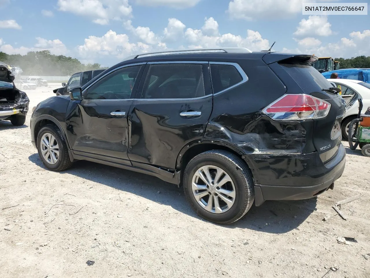 2014 Nissan Rogue S VIN: 5N1AT2MV0EC766647 Lot: 67137264