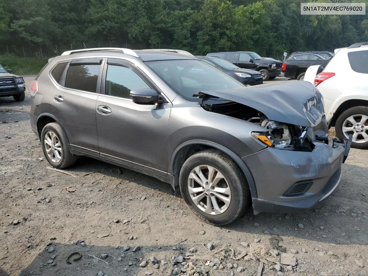 2014 Nissan Rogue S VIN: 5N1AT2MV4EC769020 Lot: 67506914