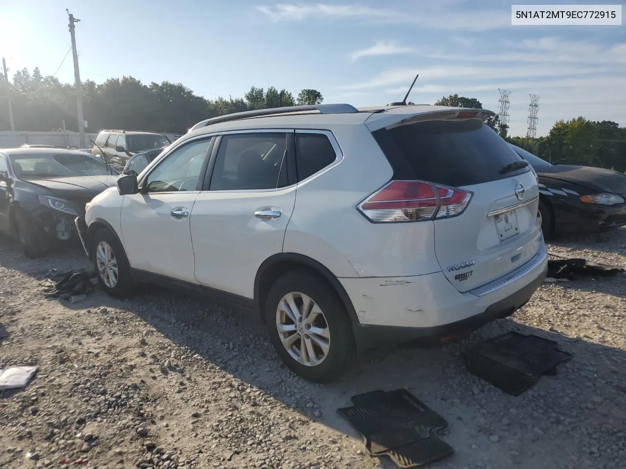 2014 Nissan Rogue S VIN: 5N1AT2MT9EC772915 Lot: 67730494