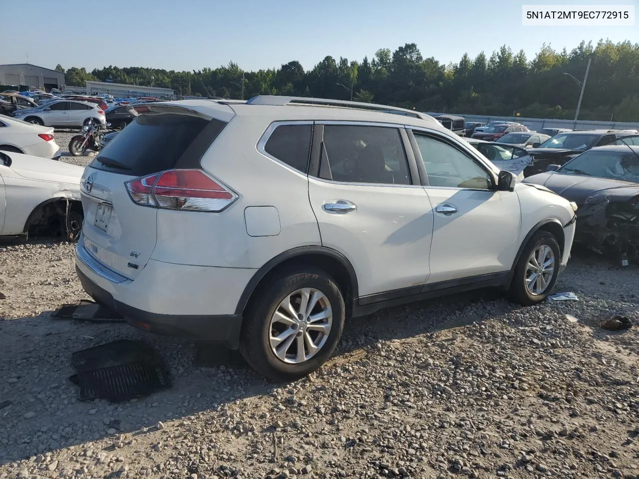 2014 Nissan Rogue S VIN: 5N1AT2MT9EC772915 Lot: 67730494