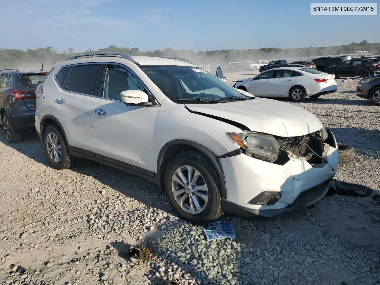 2014 Nissan Rogue S VIN: 5N1AT2MT9EC772915 Lot: 67730494