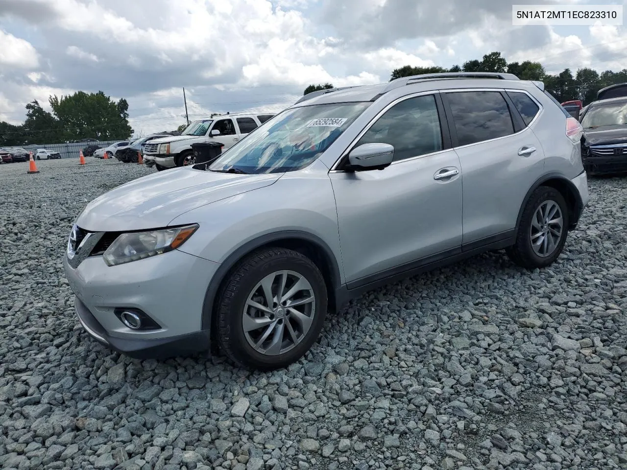 2014 Nissan Rogue S VIN: 5N1AT2MT1EC823310 Lot: 67881184