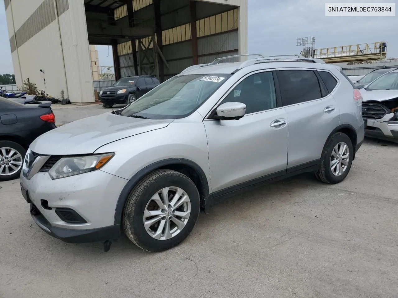 2014 Nissan Rogue S VIN: 5N1AT2ML0EC763844 Lot: 67942174