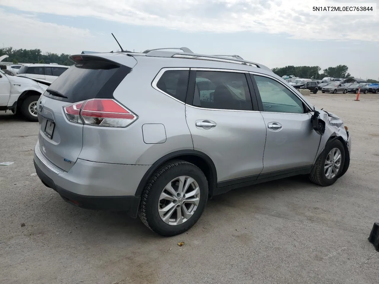 2014 Nissan Rogue S VIN: 5N1AT2ML0EC763844 Lot: 67942174