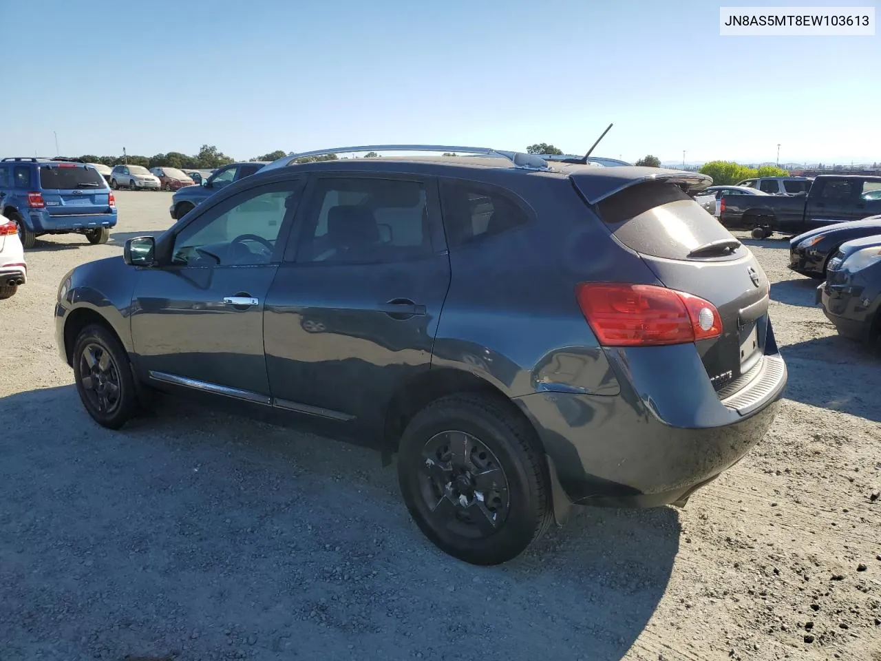 2014 Nissan Rogue Select S VIN: JN8AS5MT8EW103613 Lot: 68174844