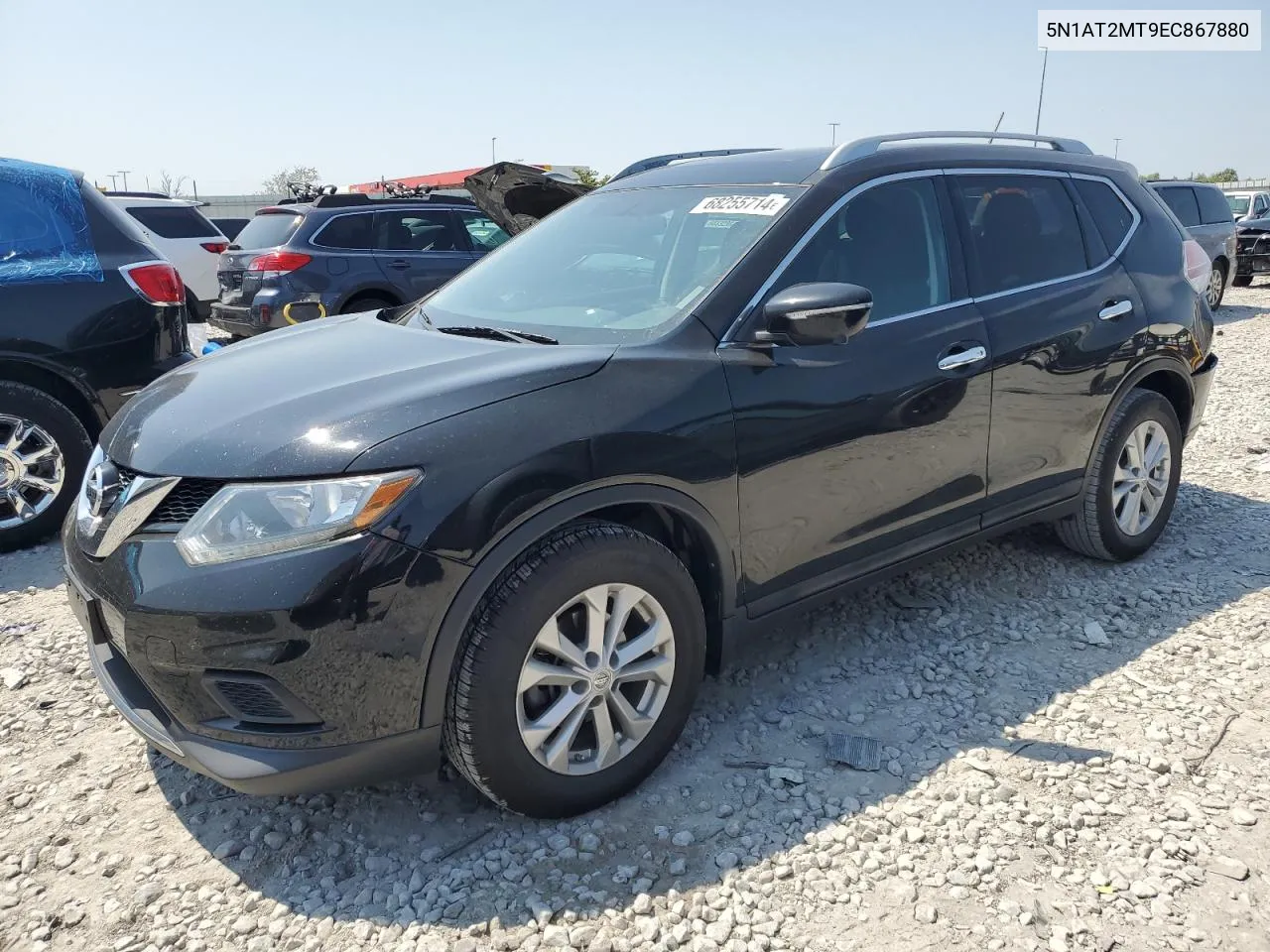 2014 Nissan Rogue S VIN: 5N1AT2MT9EC867880 Lot: 68255714