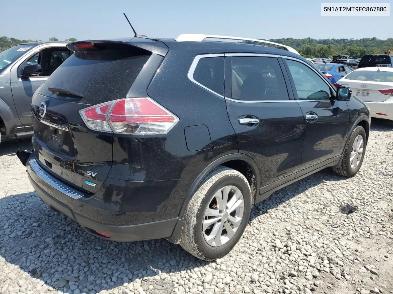 2014 Nissan Rogue S VIN: 5N1AT2MT9EC867880 Lot: 68255714