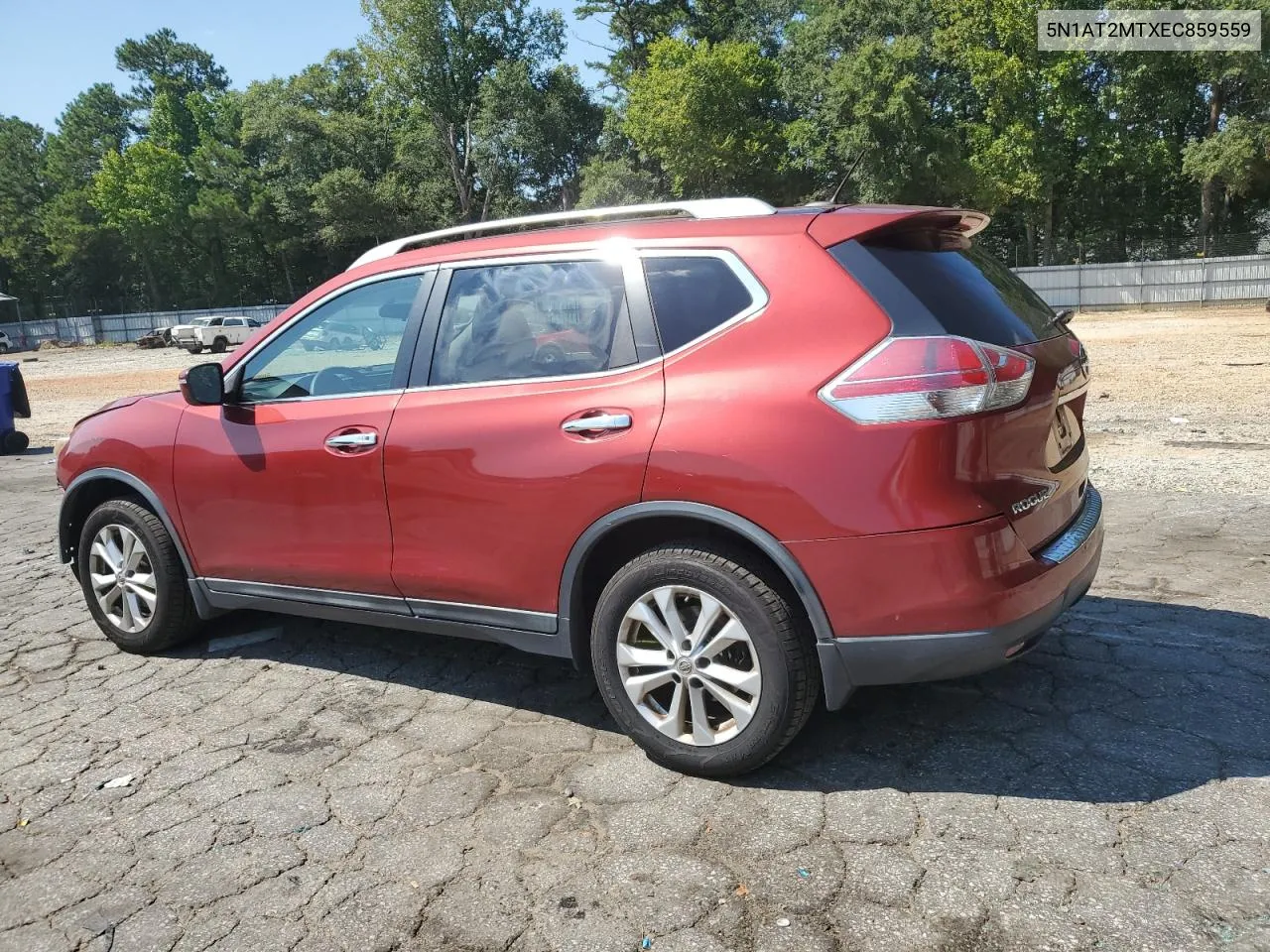 2014 Nissan Rogue S VIN: 5N1AT2MTXEC859559 Lot: 68533584