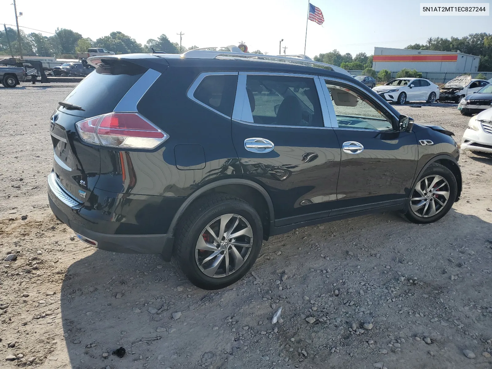 5N1AT2MT1EC827244 2014 Nissan Rogue S