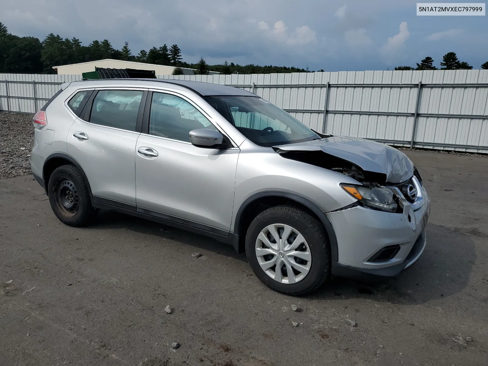 5N1AT2MVXEC797999 2014 Nissan Rogue S