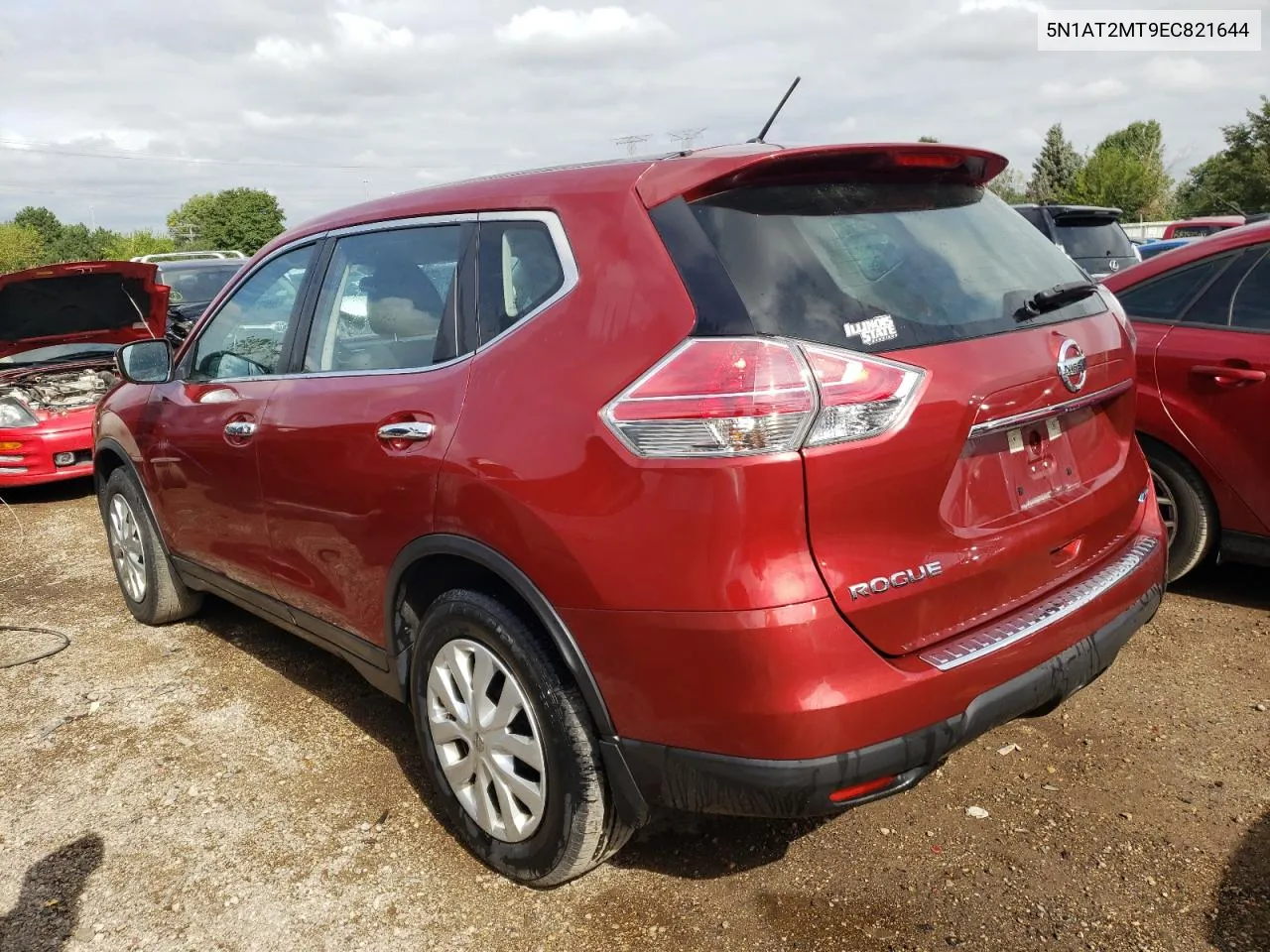 5N1AT2MT9EC821644 2014 Nissan Rogue S