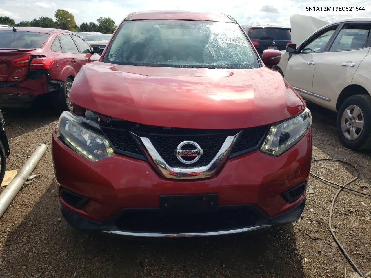 5N1AT2MT9EC821644 2014 Nissan Rogue S