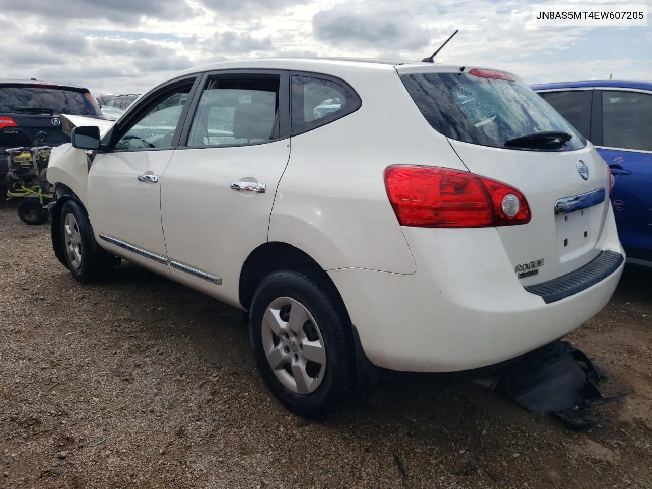 2014 Nissan Rogue Select S VIN: JN8AS5MT4EW607205 Lot: 69142754