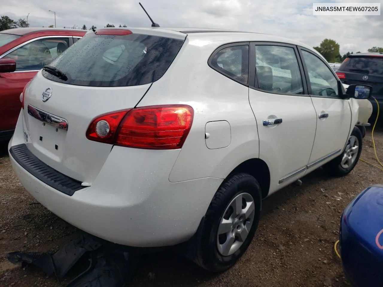 2014 Nissan Rogue Select S VIN: JN8AS5MT4EW607205 Lot: 69142754