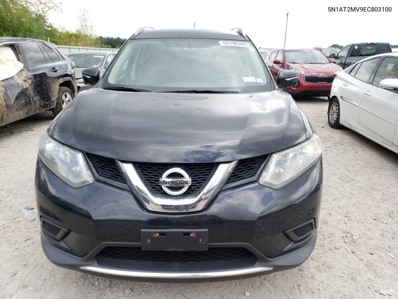 5N1AT2MV9EC803100 2014 Nissan Rogue S