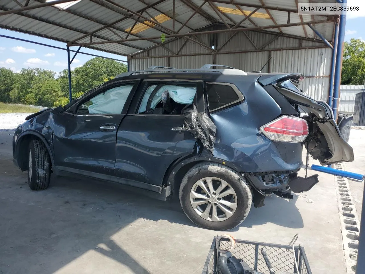 5N1AT2MT2EC839693 2014 Nissan Rogue S