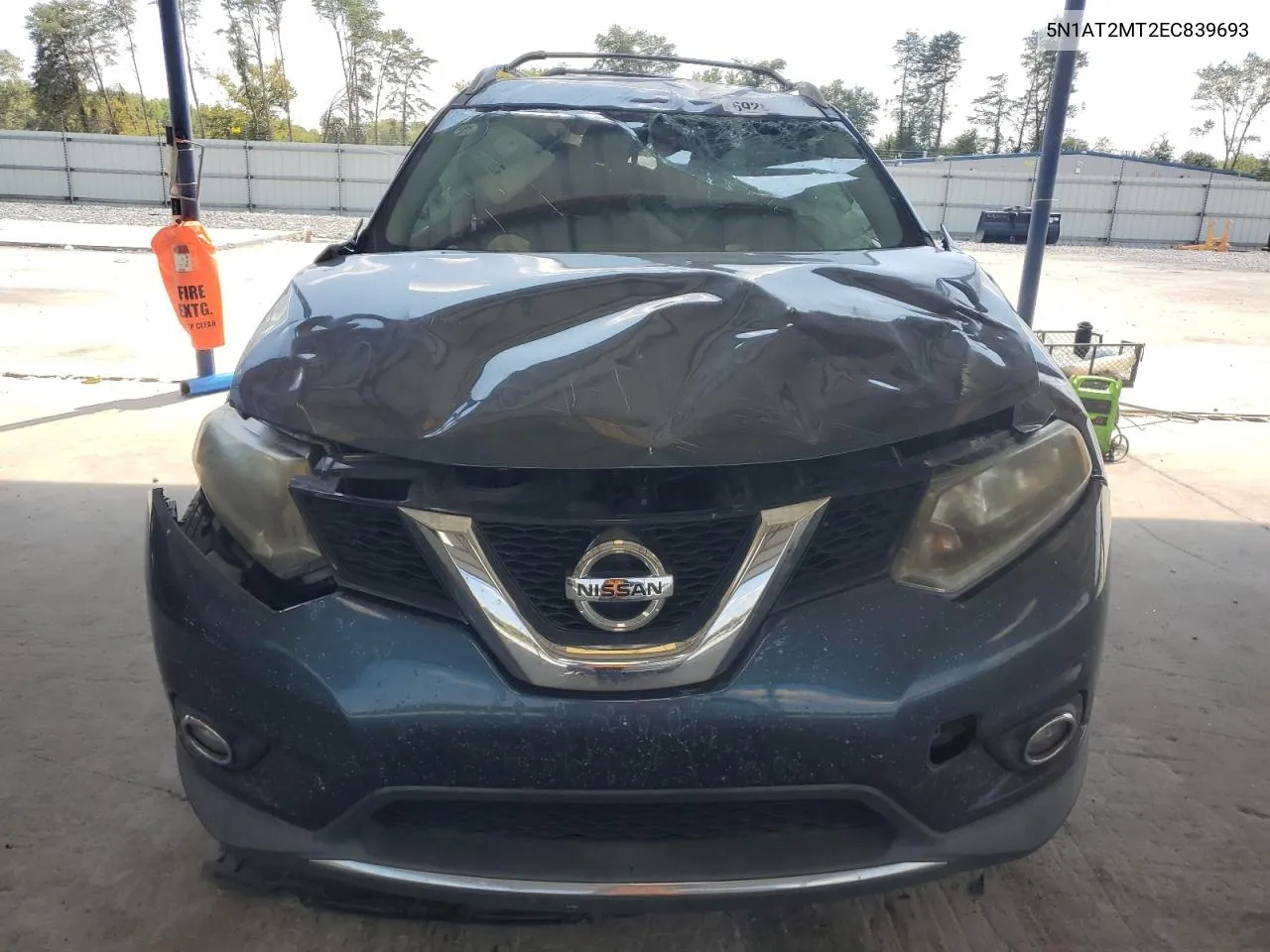 2014 Nissan Rogue S VIN: 5N1AT2MT2EC839693 Lot: 69284284