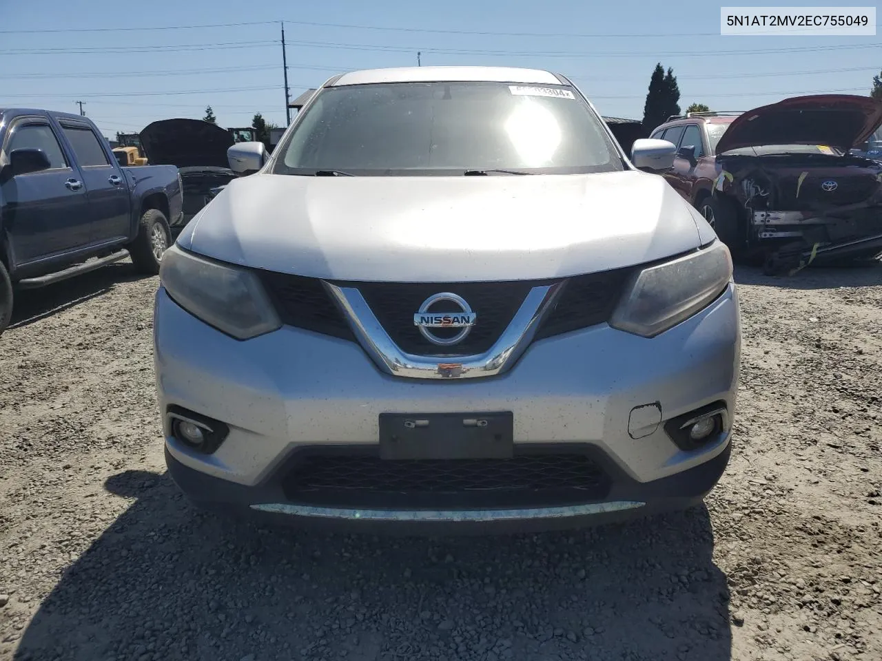 5N1AT2MV2EC755049 2014 Nissan Rogue S