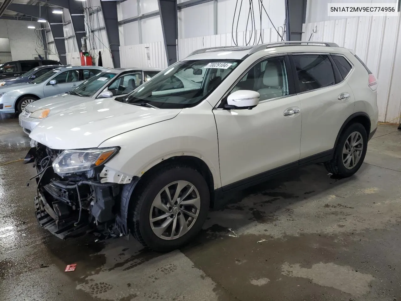 5N1AT2MV9EC774956 2014 Nissan Rogue S