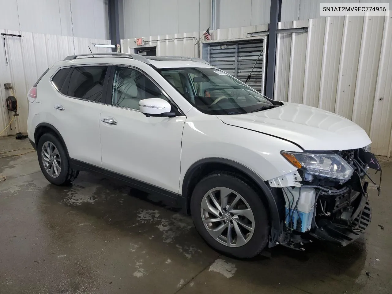 2014 Nissan Rogue S VIN: 5N1AT2MV9EC774956 Lot: 70029104