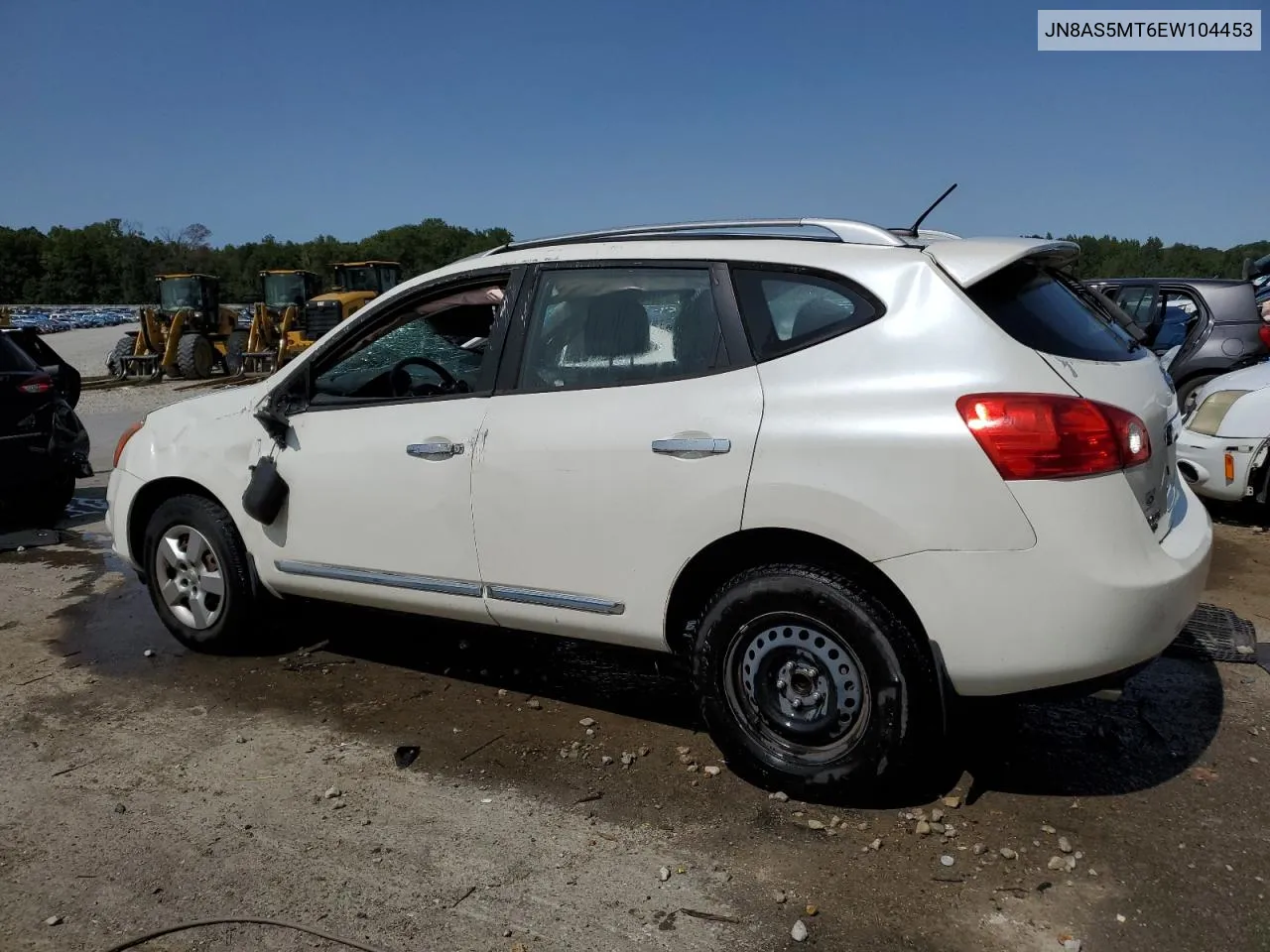 2014 Nissan Rogue Select S VIN: JN8AS5MT6EW104453 Lot: 70239664