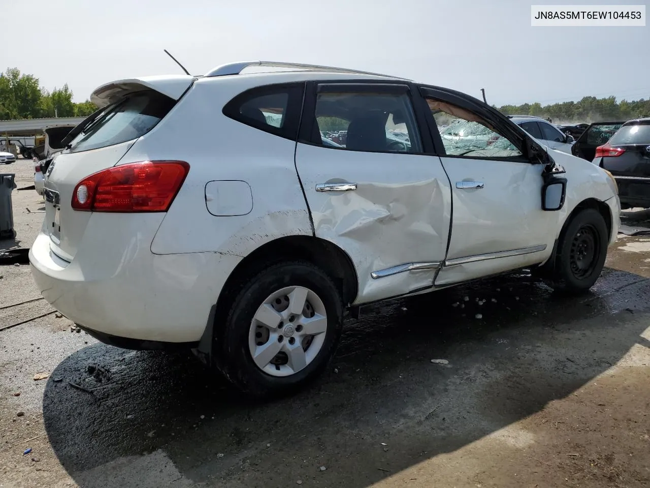 2014 Nissan Rogue Select S VIN: JN8AS5MT6EW104453 Lot: 70239664