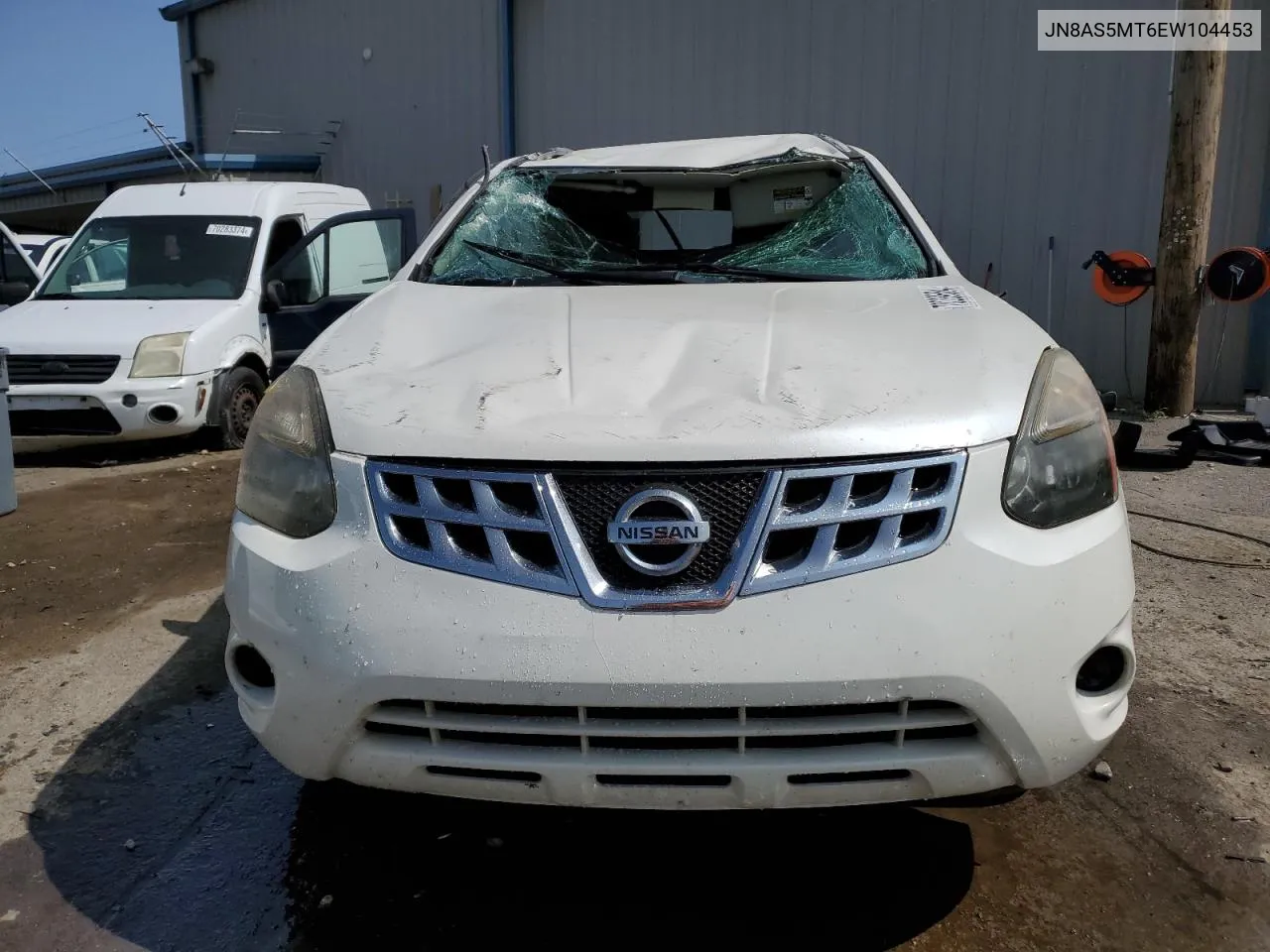 2014 Nissan Rogue Select S VIN: JN8AS5MT6EW104453 Lot: 70239664