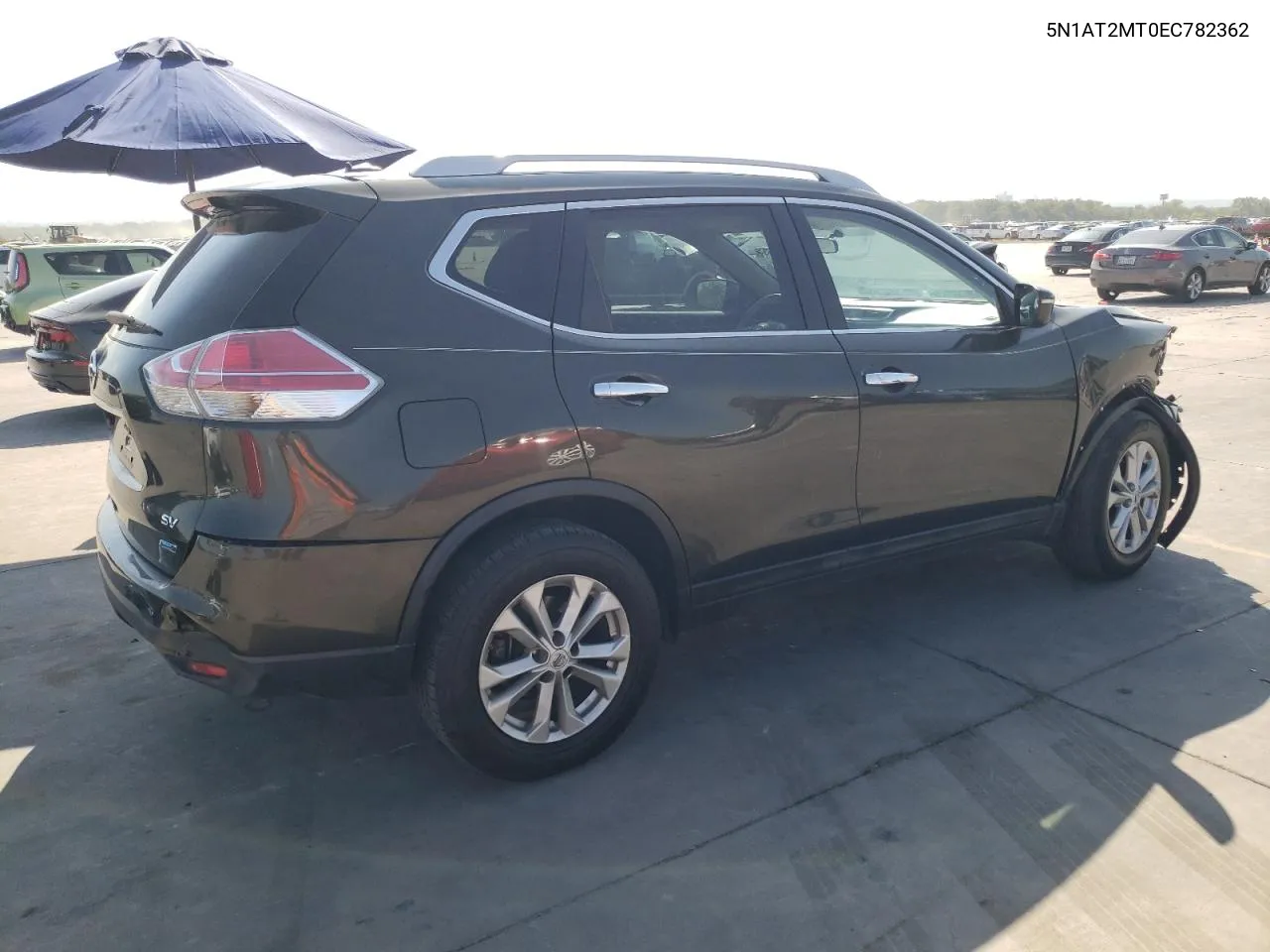 2014 Nissan Rogue S VIN: 5N1AT2MT0EC782362 Lot: 70261794