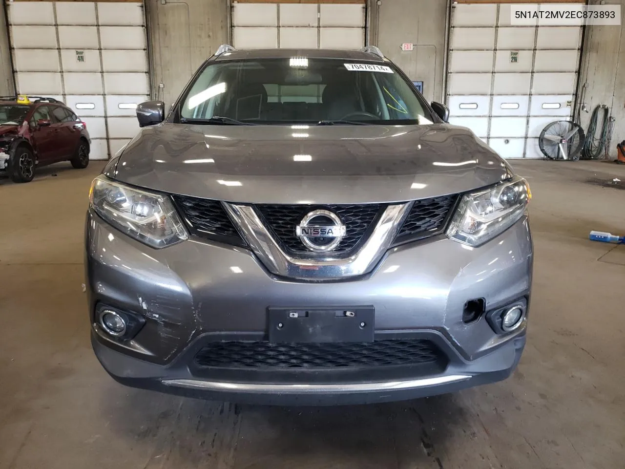 5N1AT2MV2EC873893 2014 Nissan Rogue S