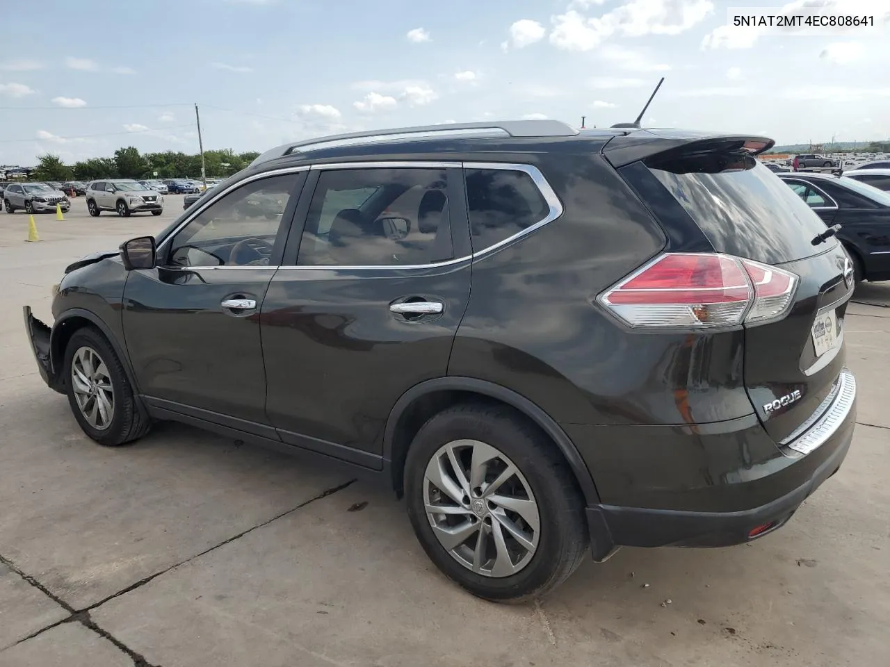 2014 Nissan Rogue S VIN: 5N1AT2MT4EC808641 Lot: 70481994