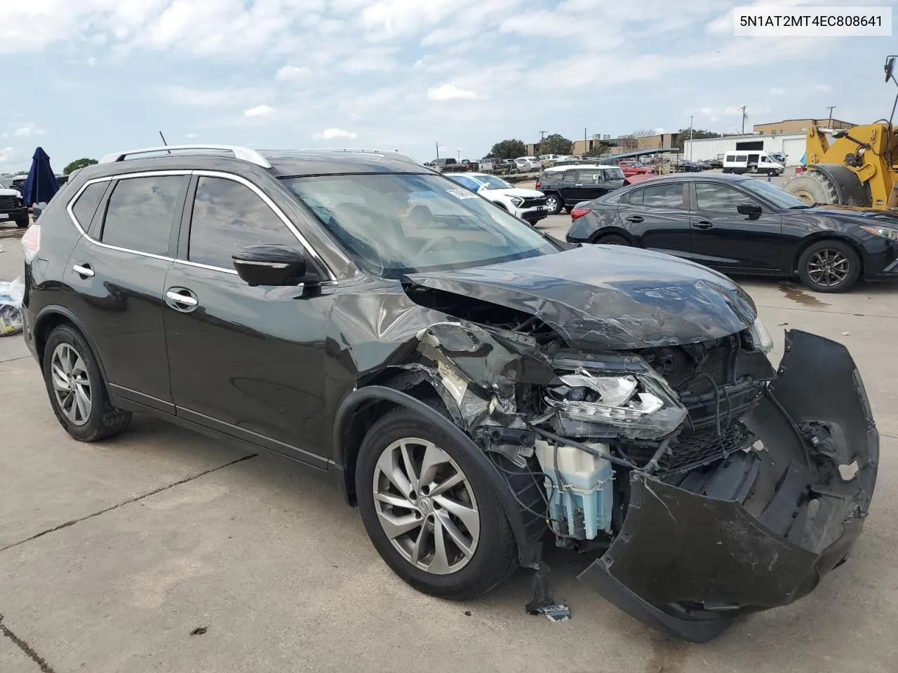 2014 Nissan Rogue S VIN: 5N1AT2MT4EC808641 Lot: 70481994