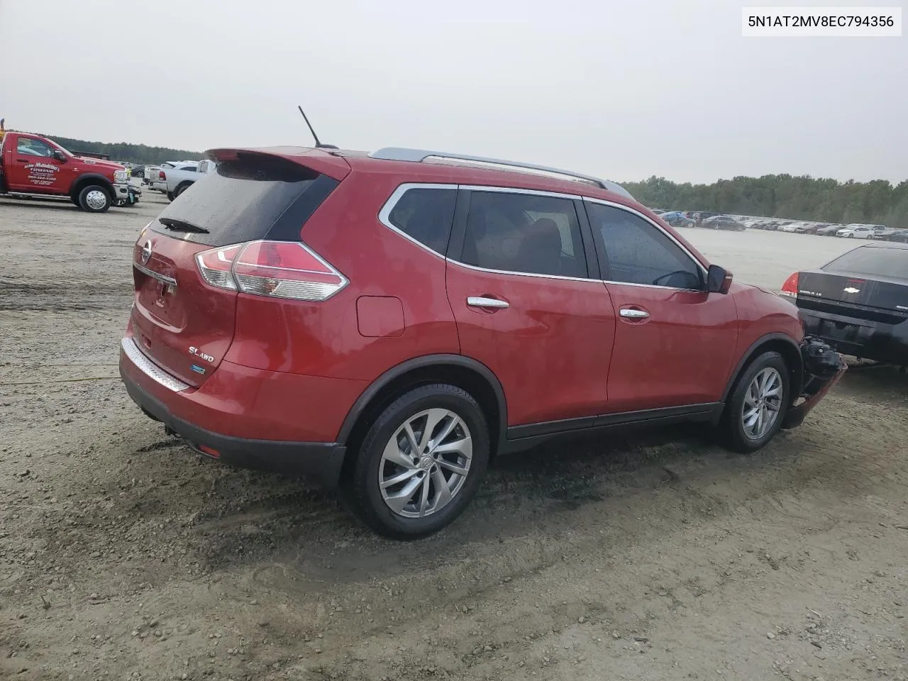 5N1AT2MV8EC794356 2014 Nissan Rogue S