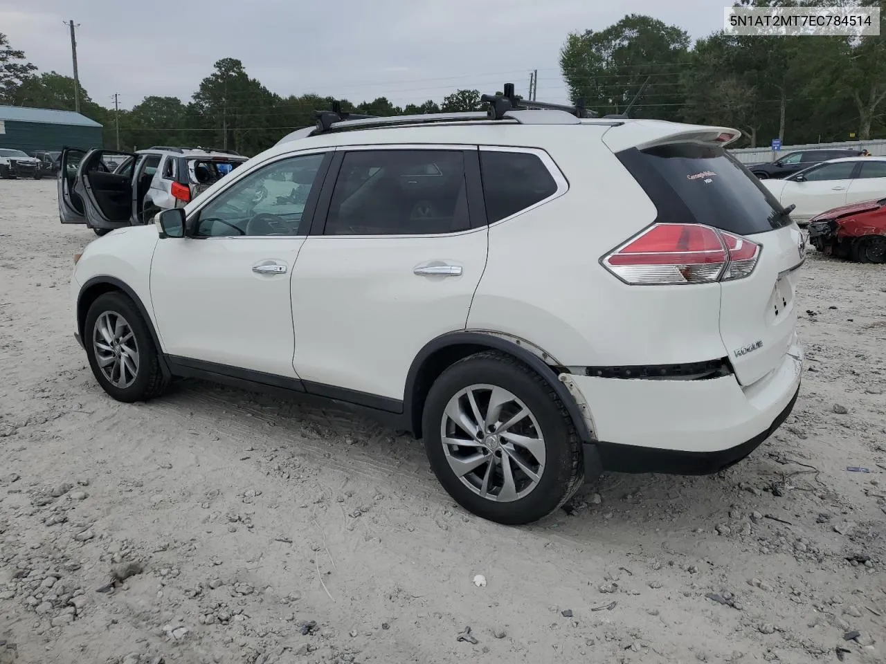 2014 Nissan Rogue S VIN: 5N1AT2MT7EC784514 Lot: 71060554