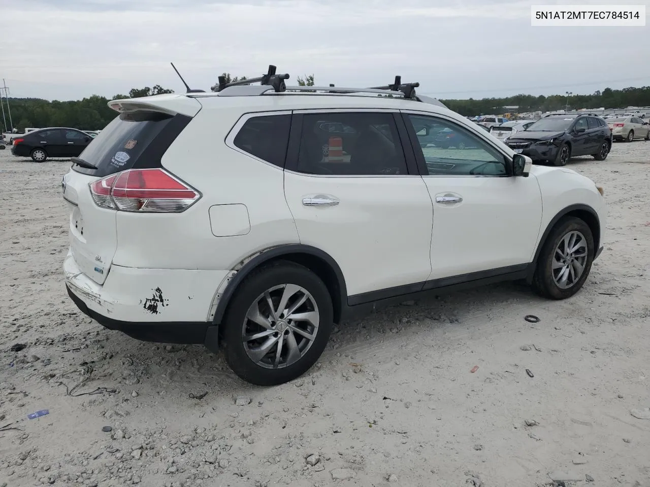 2014 Nissan Rogue S VIN: 5N1AT2MT7EC784514 Lot: 71060554