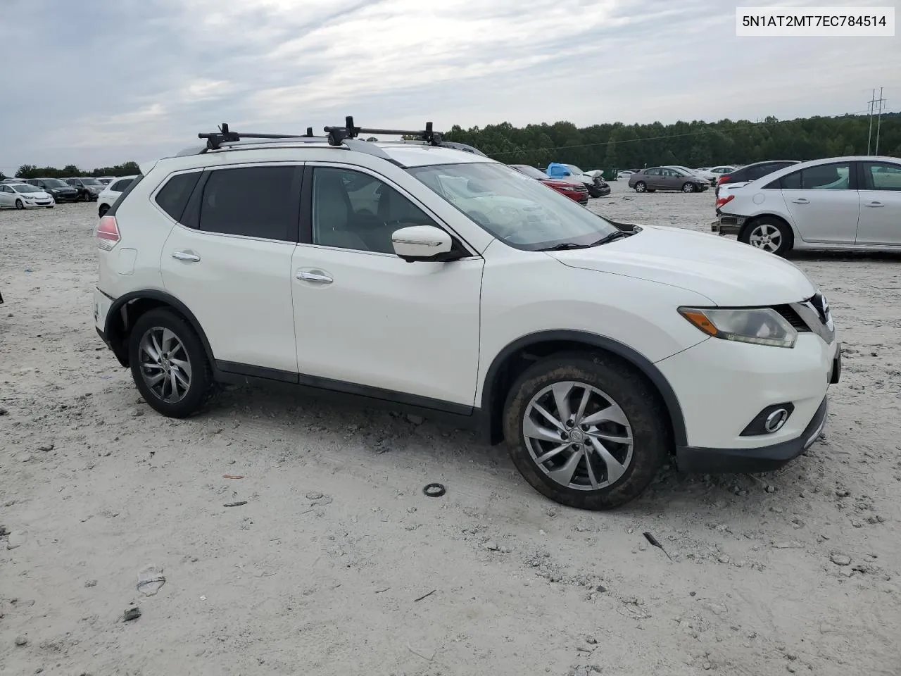 2014 Nissan Rogue S VIN: 5N1AT2MT7EC784514 Lot: 71060554