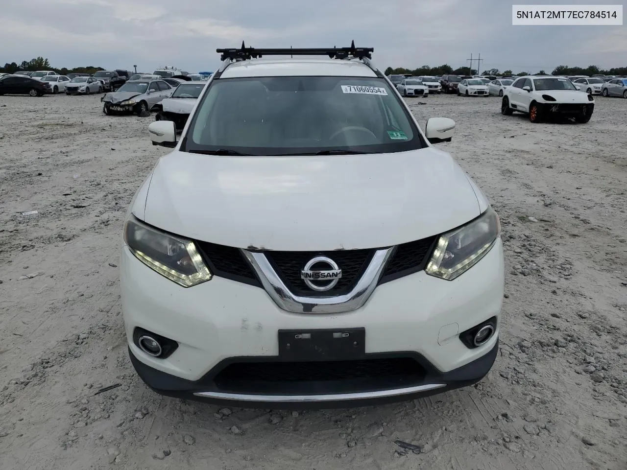 5N1AT2MT7EC784514 2014 Nissan Rogue S