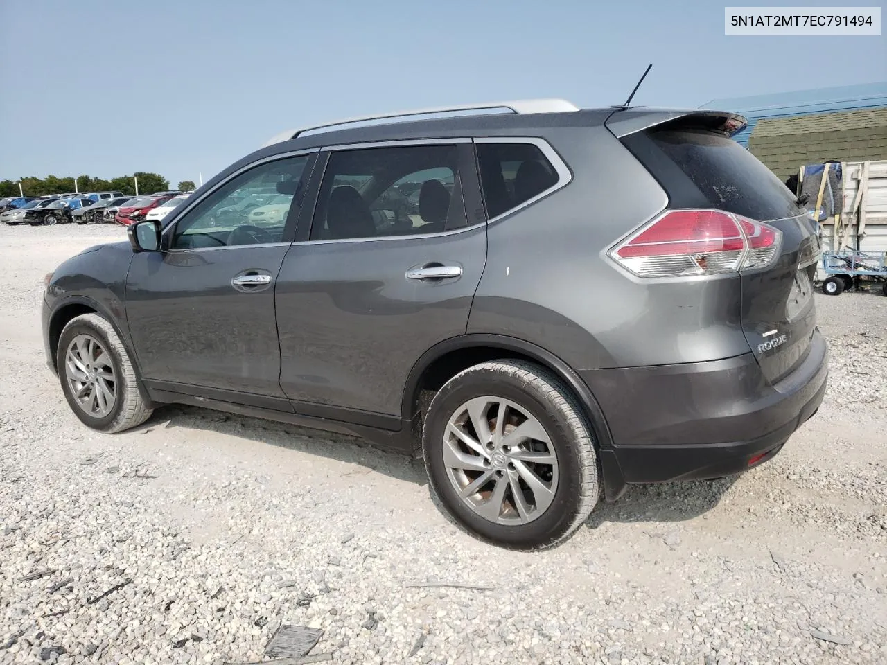 2014 Nissan Rogue S VIN: 5N1AT2MT7EC791494 Lot: 71072884