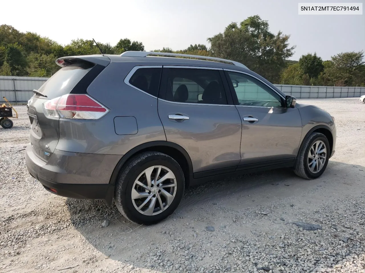 2014 Nissan Rogue S VIN: 5N1AT2MT7EC791494 Lot: 71072884