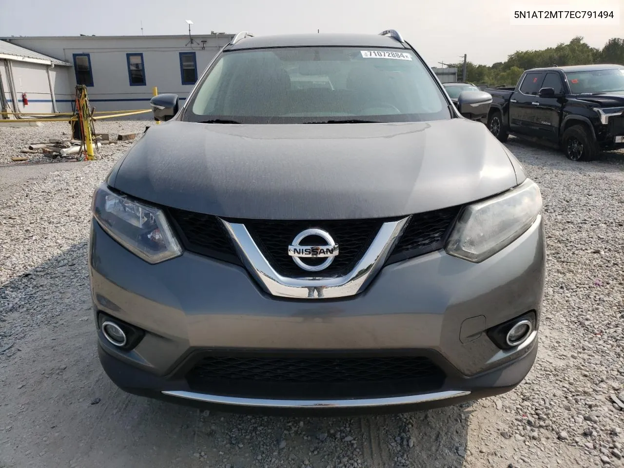 2014 Nissan Rogue S VIN: 5N1AT2MT7EC791494 Lot: 71072884