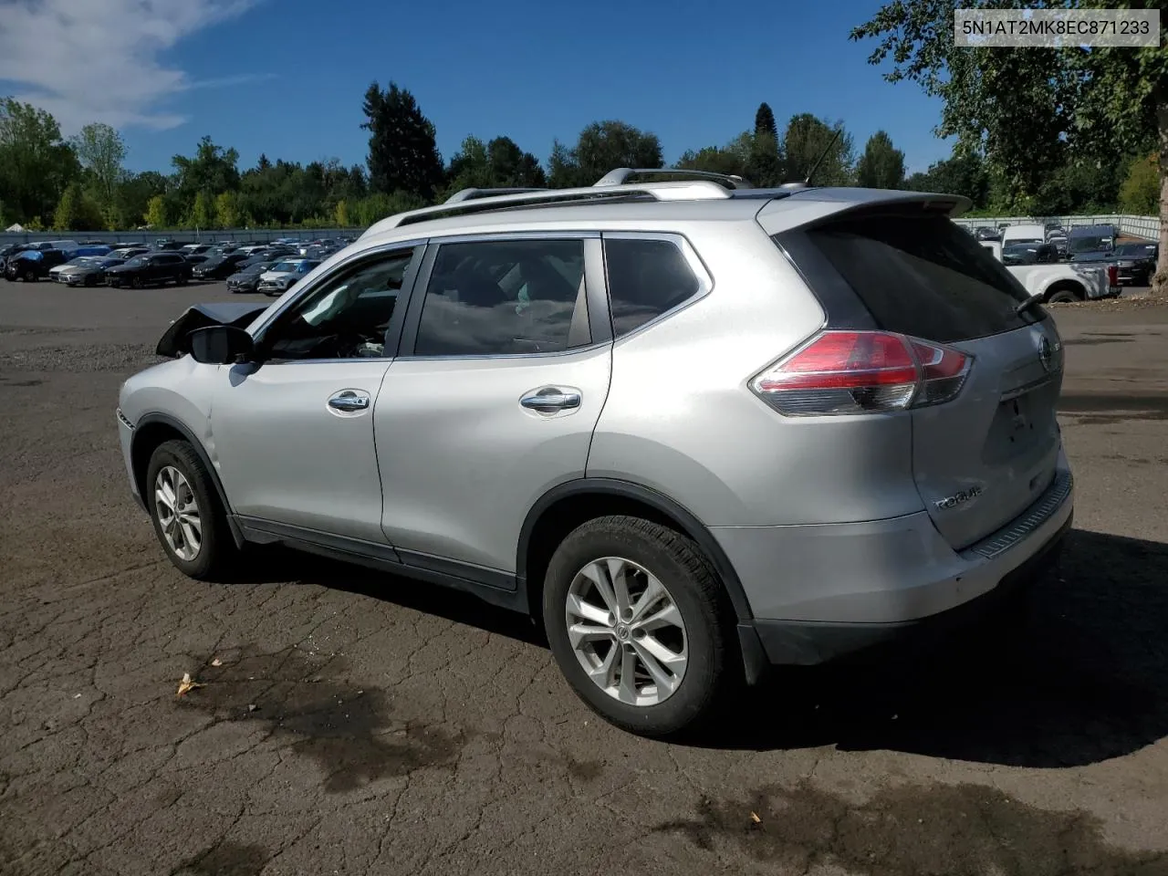 5N1AT2MK8EC871233 2014 Nissan Rogue S