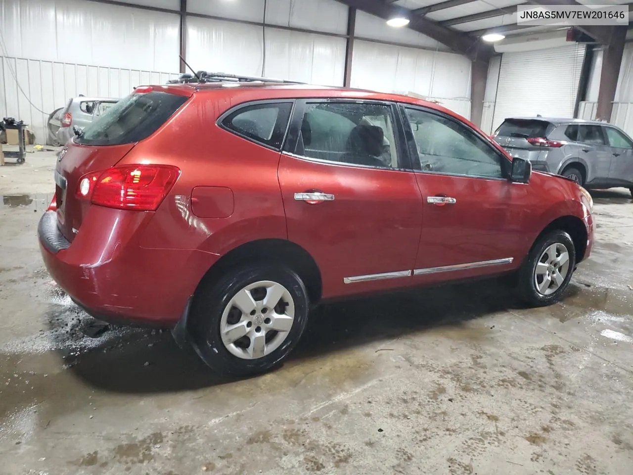 2014 Nissan Rogue Select S VIN: JN8AS5MV7EW201646 Lot: 71641794