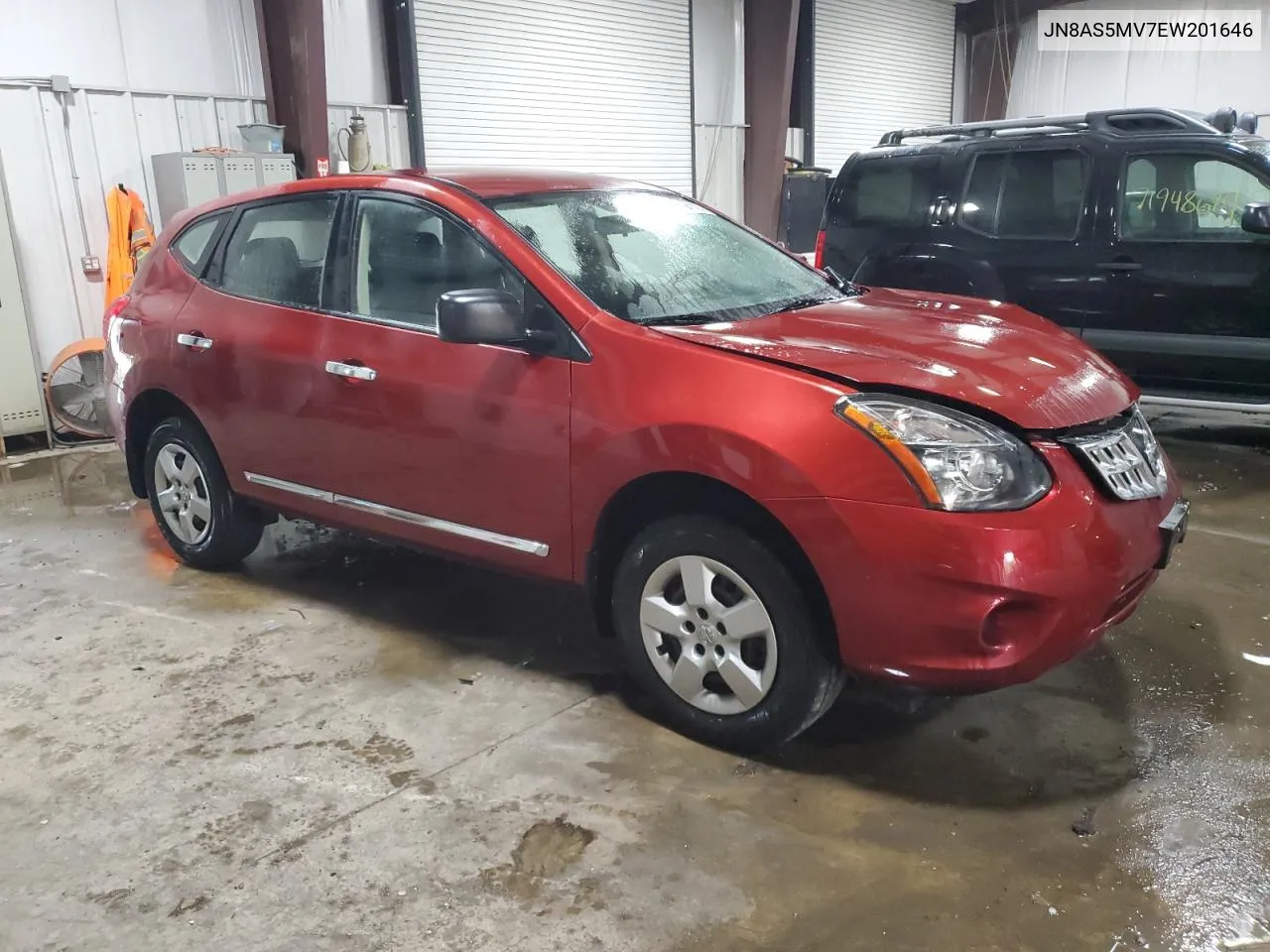 2014 Nissan Rogue Select S VIN: JN8AS5MV7EW201646 Lot: 71641794