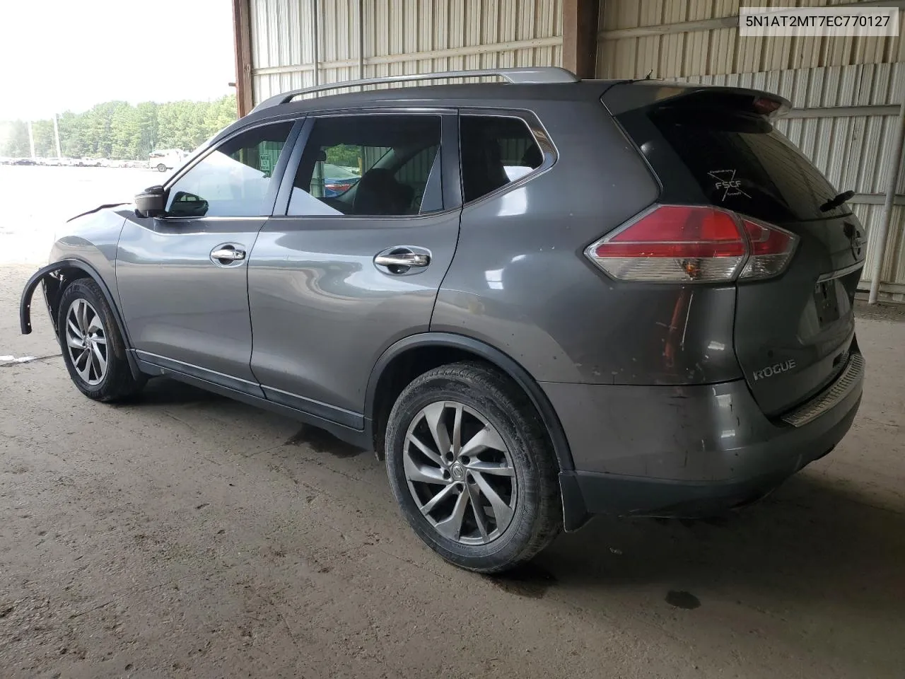 2014 Nissan Rogue S VIN: 5N1AT2MT7EC770127 Lot: 71661524