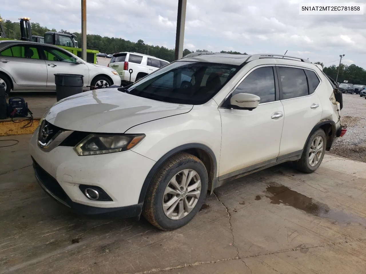 2014 Nissan Rogue S VIN: 5N1AT2MT2EC781858 Lot: 71745364