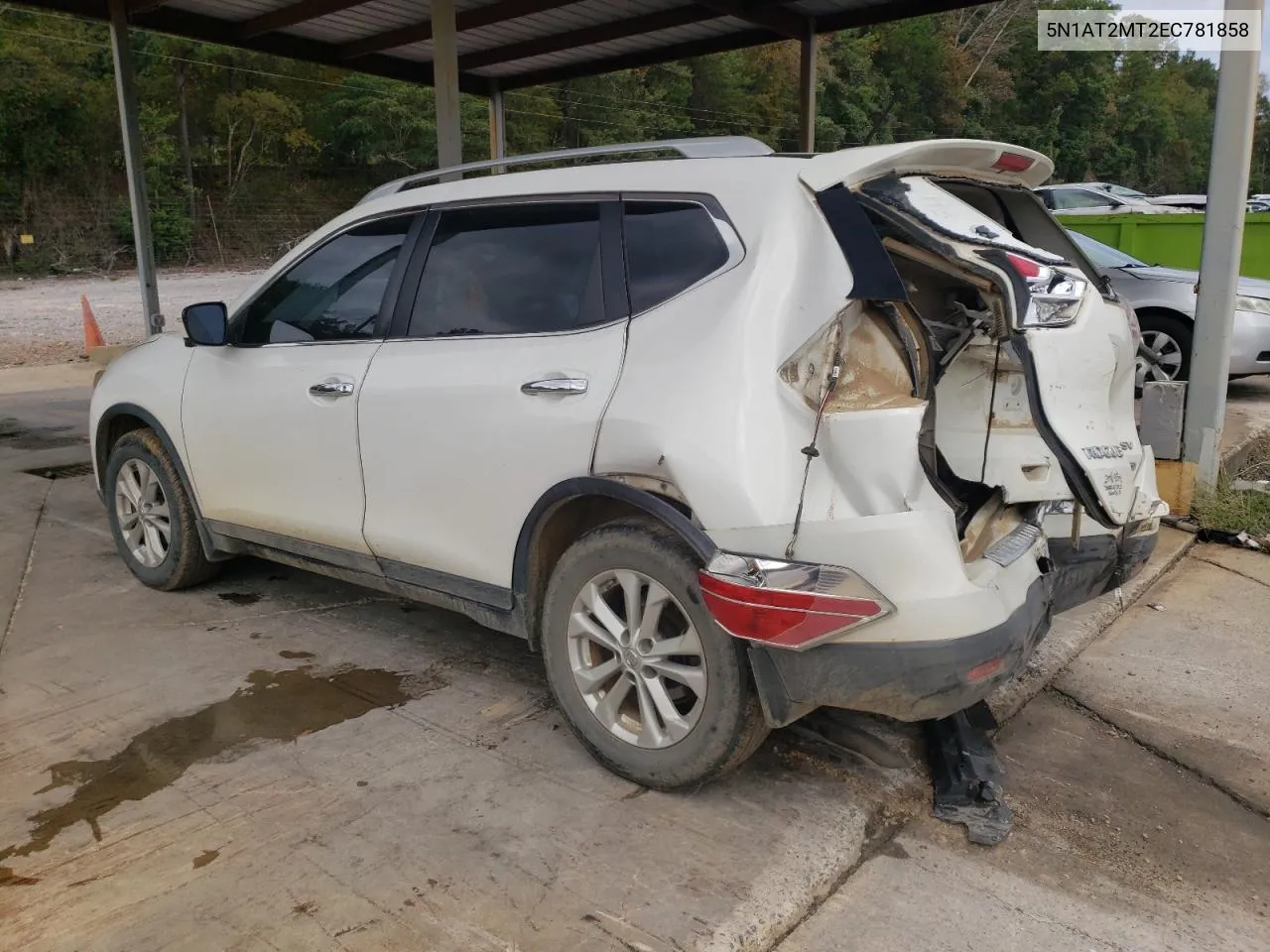 2014 Nissan Rogue S VIN: 5N1AT2MT2EC781858 Lot: 71745364